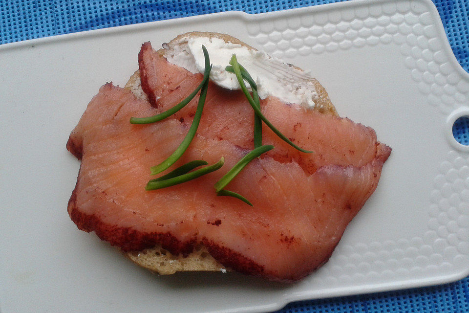 Lachs-Frischkäse-Häppchen