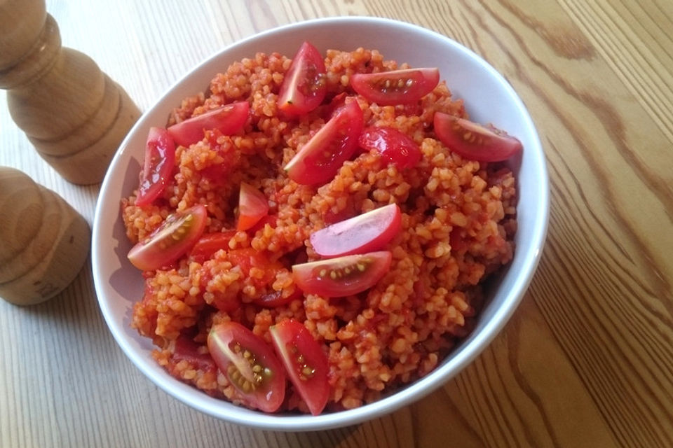 Tomatenbulgur