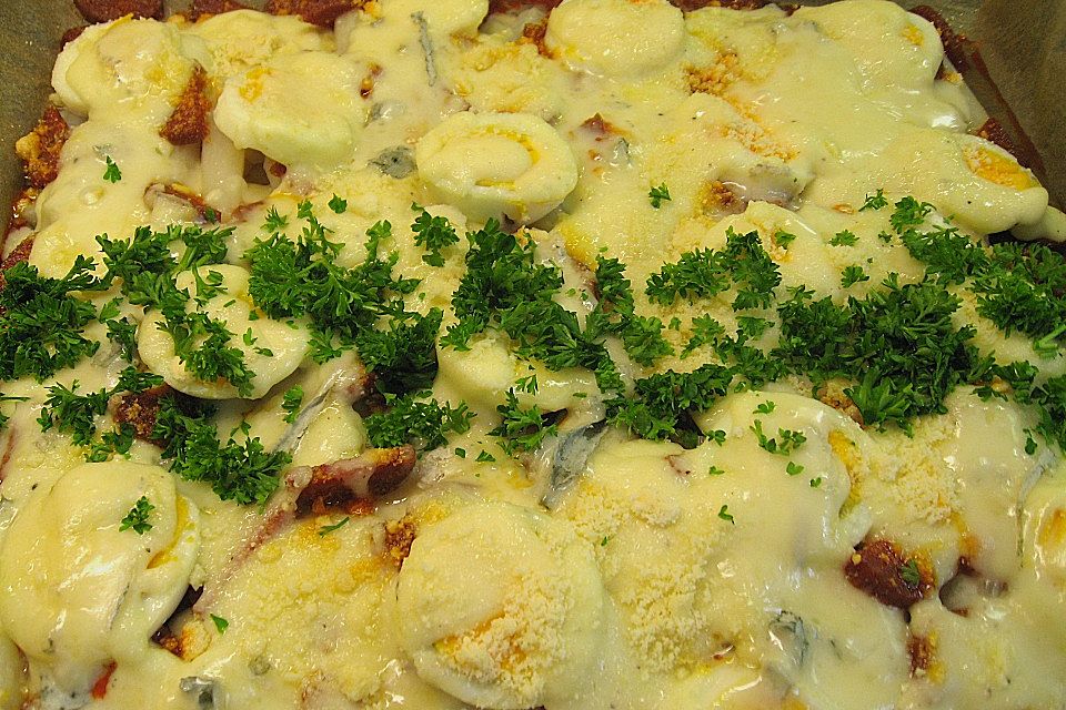 Spargelgratin