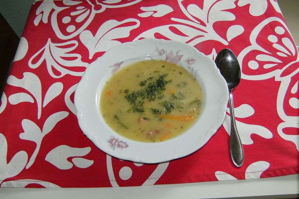 Porree-Kartoffel-Suppe