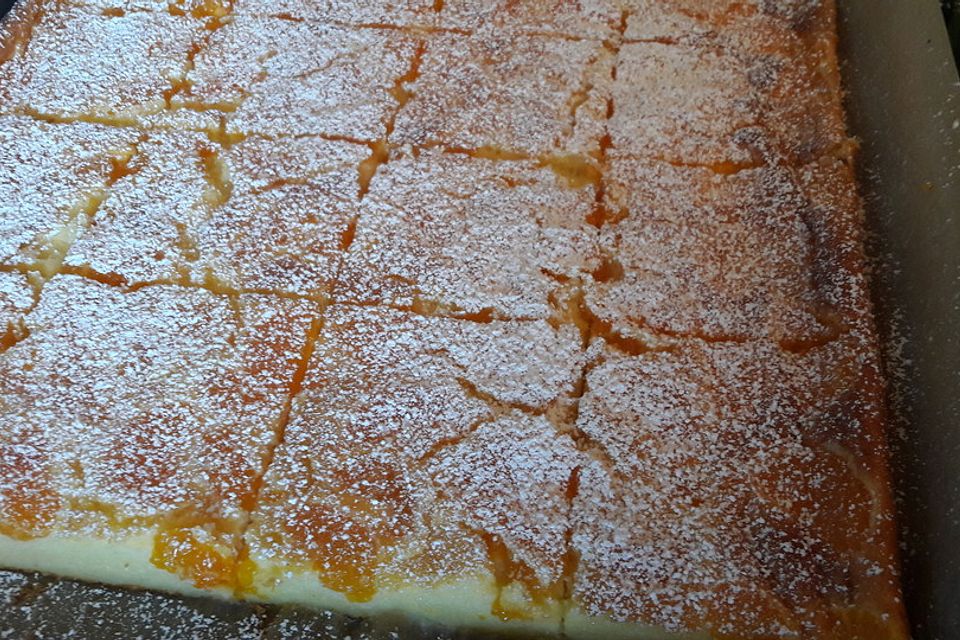 Grießkuchen mit Mandarinen