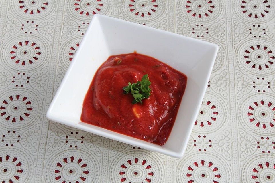 Einfacher Tomaten Dip