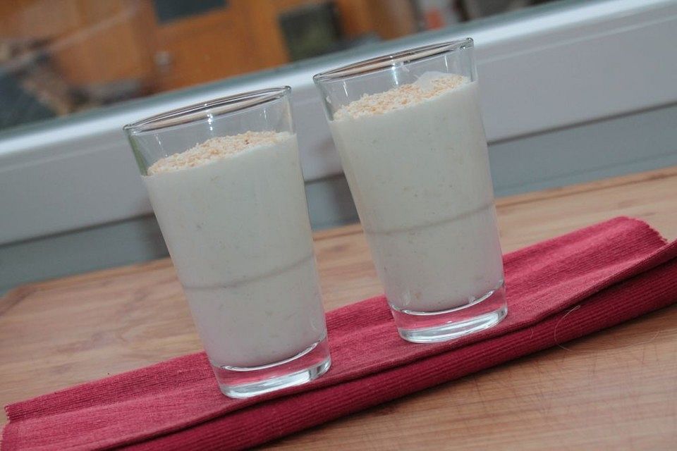 Joghurt-Bananen-Kokos-Dessert