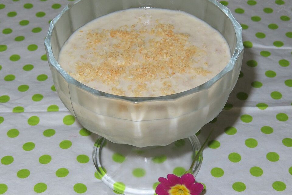 Joghurt-Bananen-Kokos-Dessert