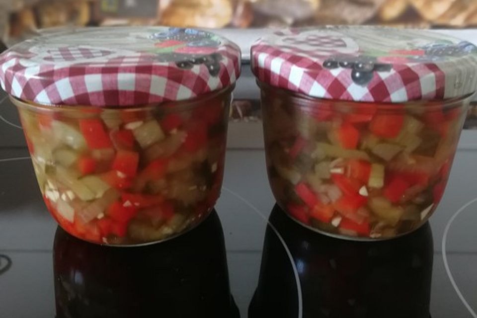 Gurken-Paprika-Relish