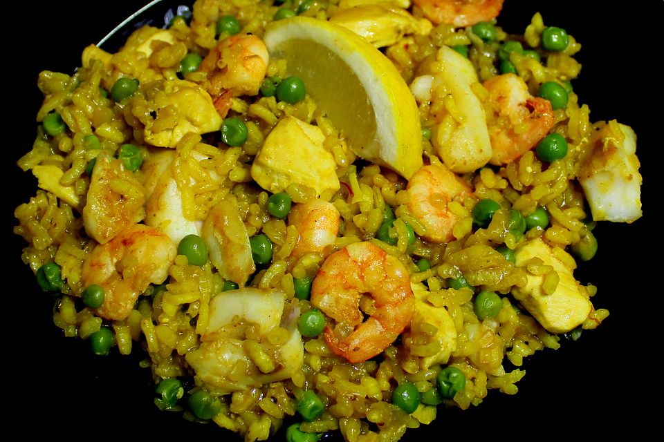 Fettarme Paella