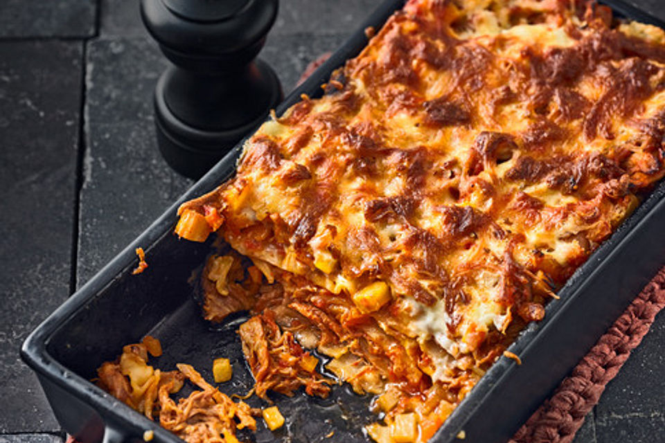 Pulled Pork Lasagne