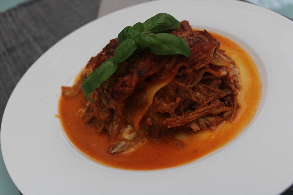 Pulled Pork Lasagne