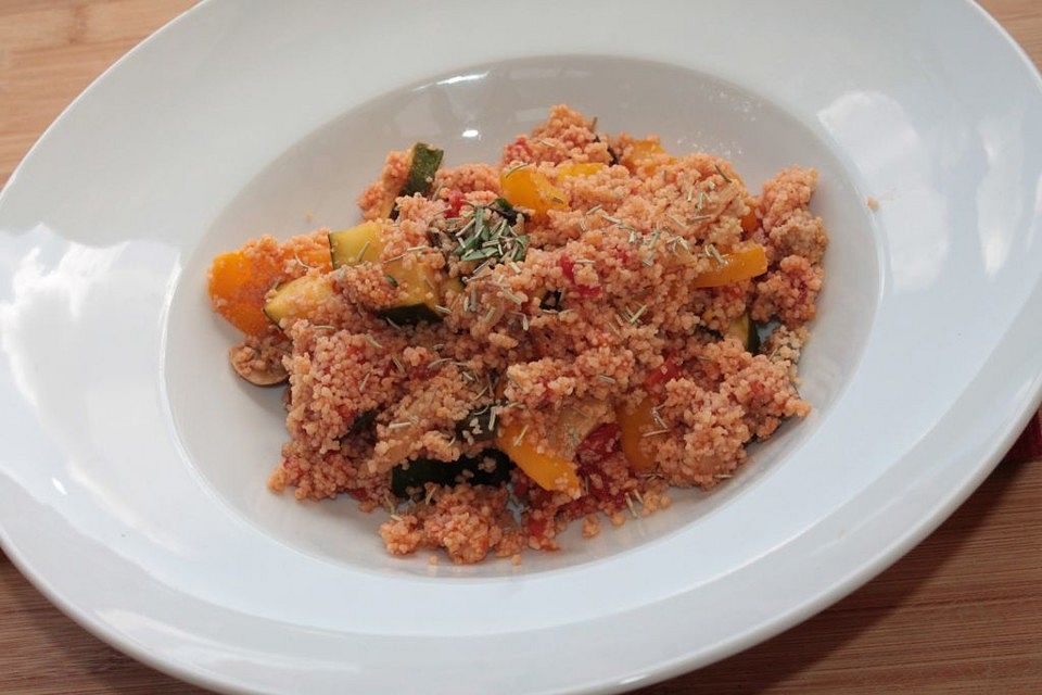 Buntes Veggie-Couscous