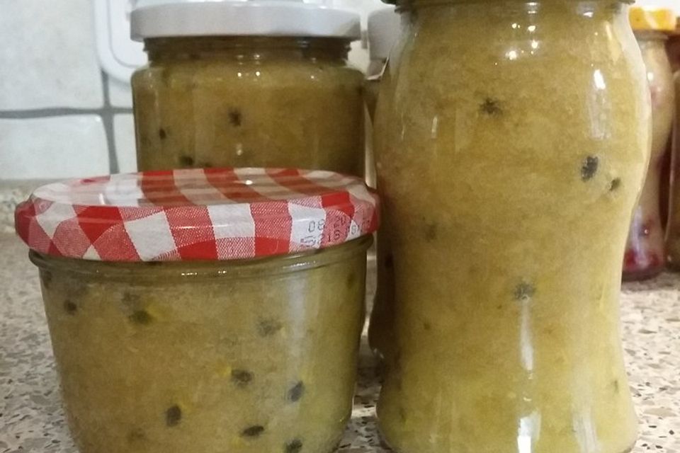 Bananen-Maracuja-Marmelade