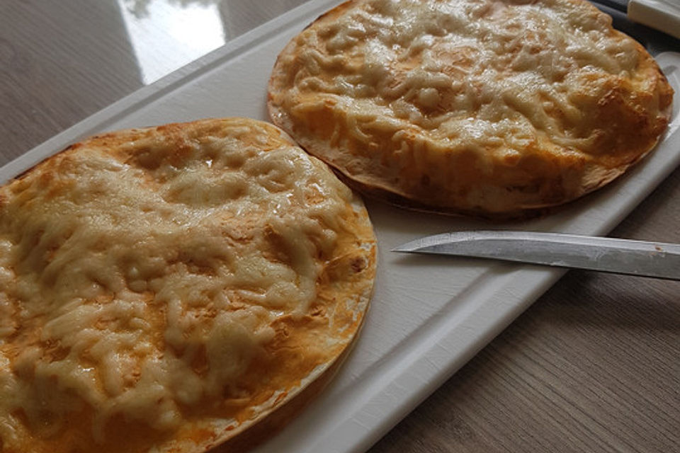 Tortilla Schichtpizza