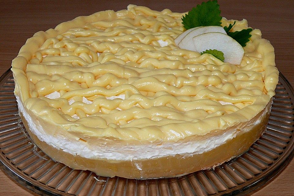 Birnen - Eierlikör - Torte