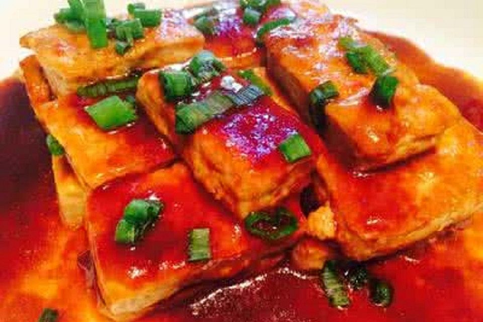 Süßsaurer Tofu