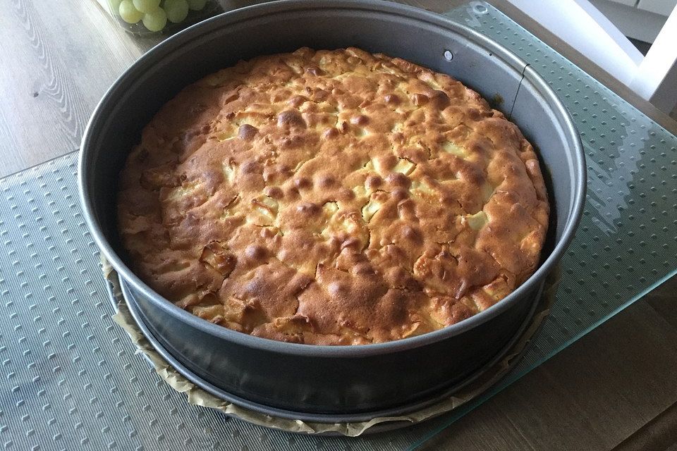 Vanilliger Apfelkuchen