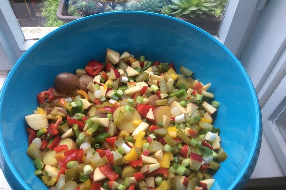 Schwiegermamas veganer Kartoffelsalat