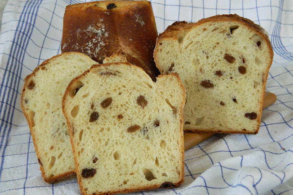 Rosinenbrot mit Buttermilch