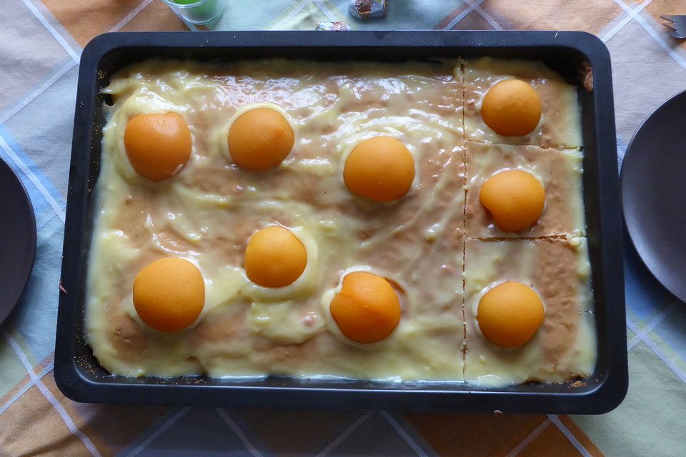 Ostereikuchen - Spiegeleikuchen