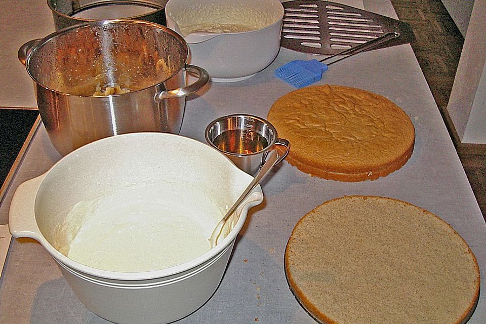 Apfel-Trifle mit Lebkuchenbiskuit