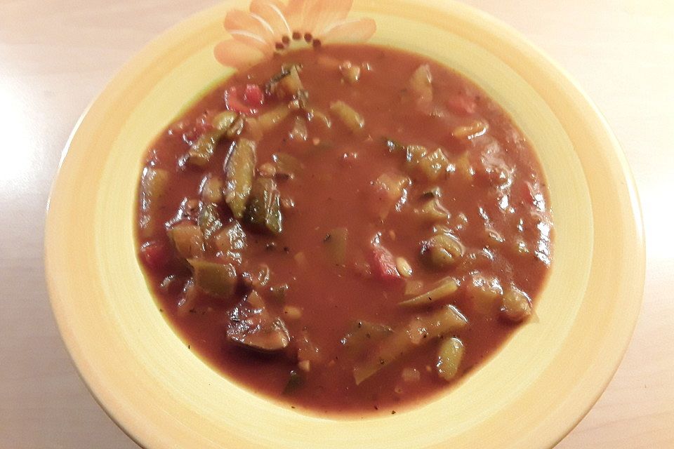 Minestrone à la Zierapfel