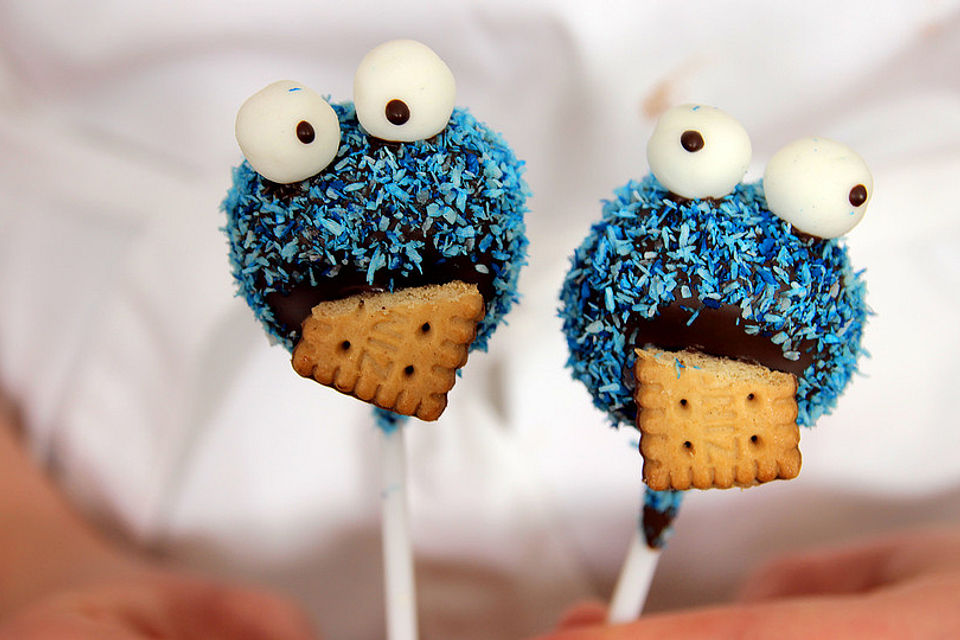 Krümelmonster Cake Pops