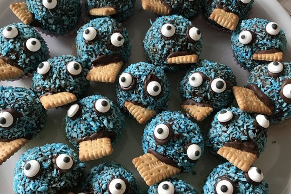 Krümelmonster Cake Pops