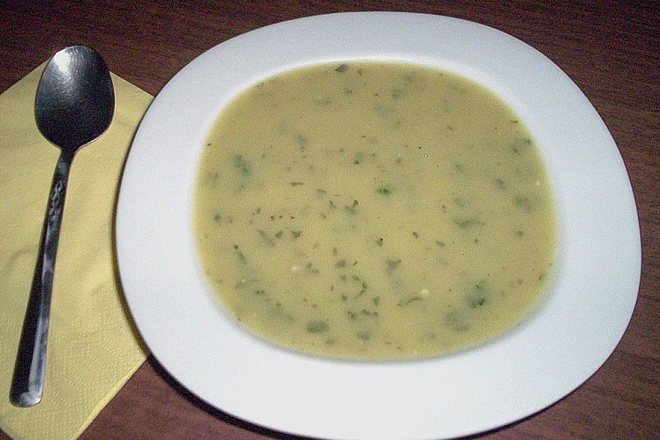 Zucchini - Cremesuppe