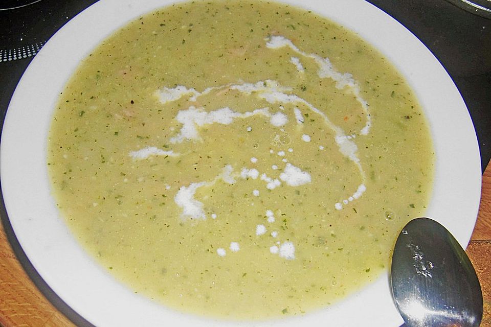 Zucchini - Cremesuppe