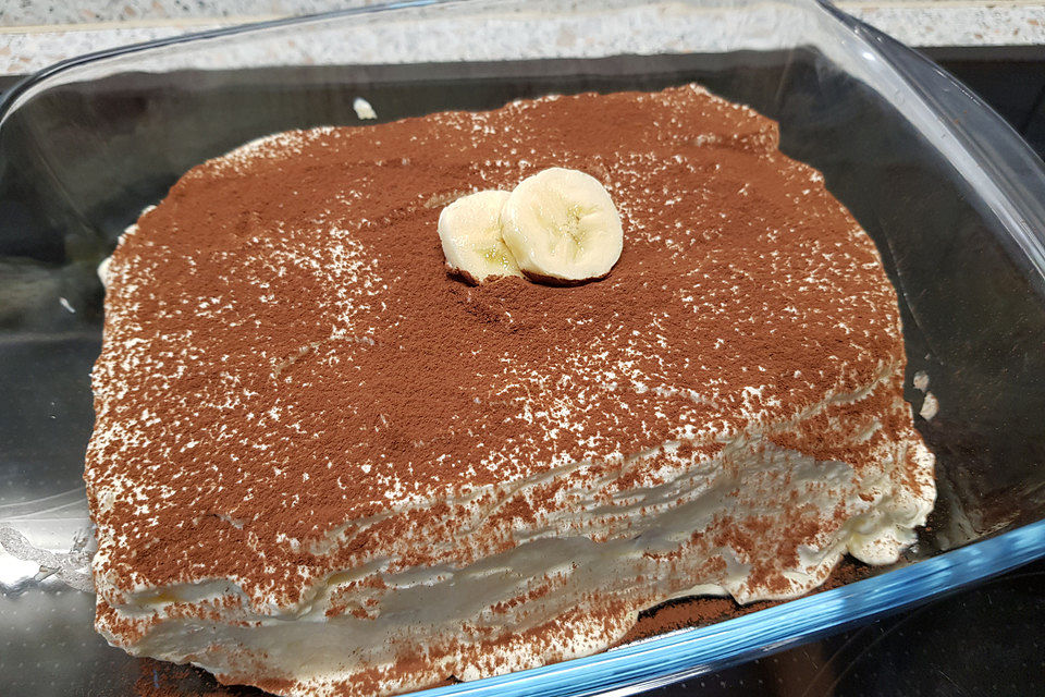 Bananen Tiramisu