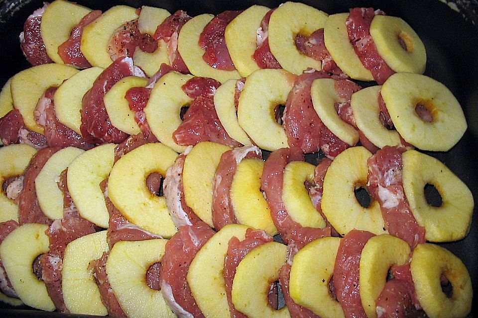 Filet - Apfel - Topf