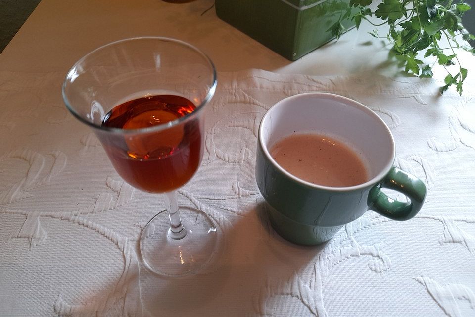 Schoko-Espresso mit Amaretto