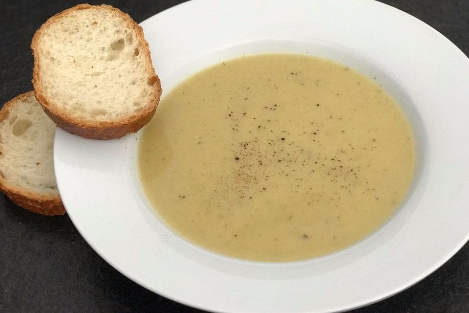 Lauchcremesuppe