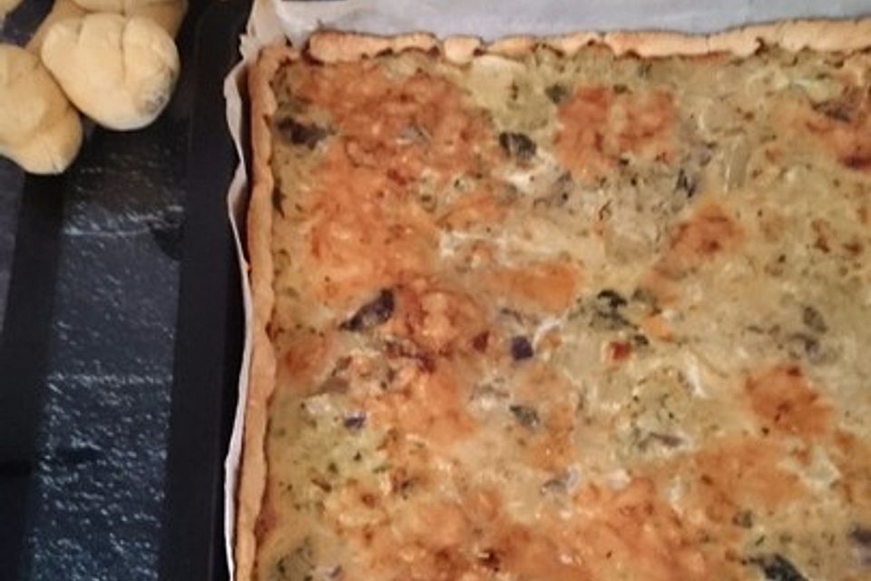 Wirsing-Pilz-Quiche