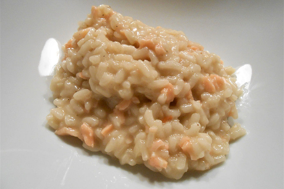 Lachs-Risotto