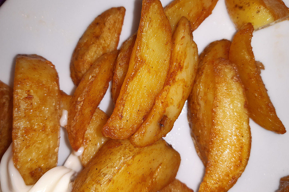 Kartoffel - Wedges, selbst gemacht