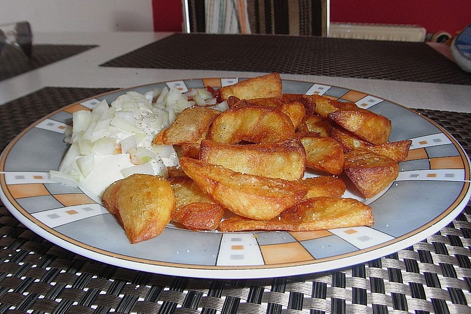 Kartoffel - Wedges, selbst gemacht