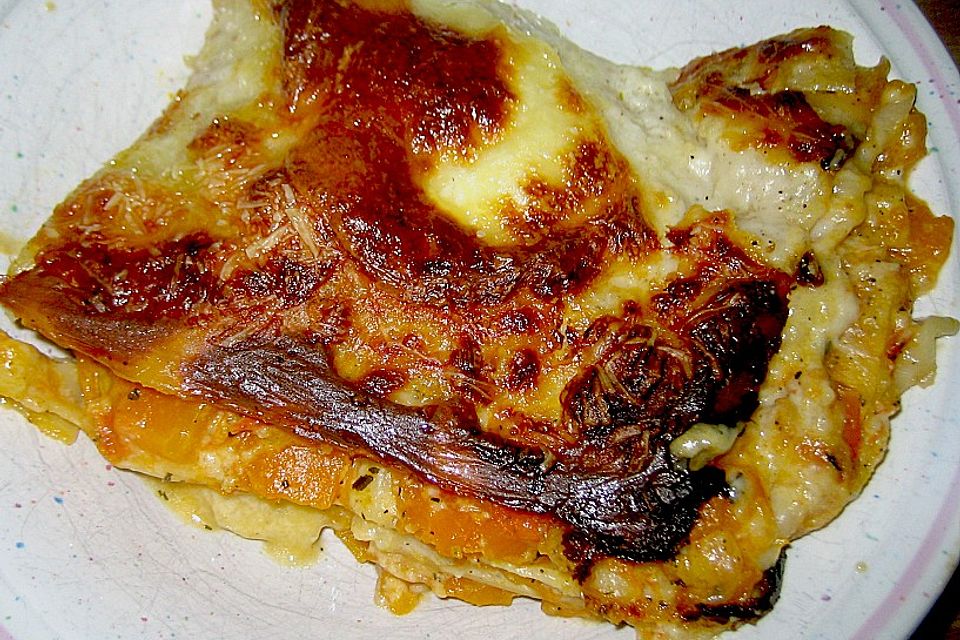 Kürbis - Lasagne