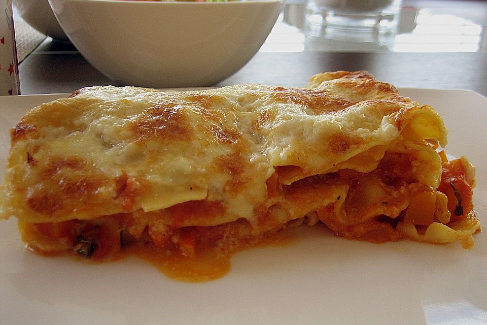 Kürbis - Lasagne