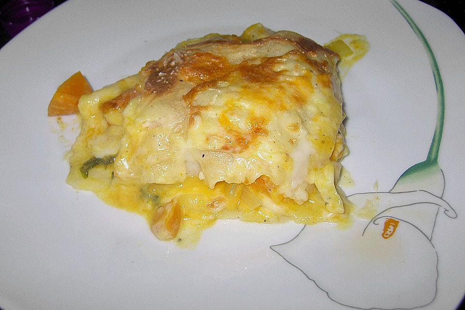 Kürbis - Lasagne