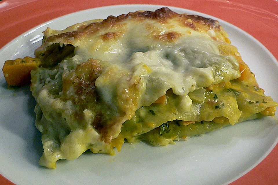 Kürbis - Lasagne