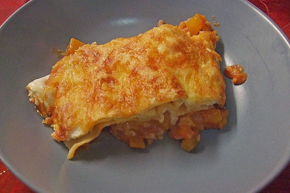 Kürbis - Lasagne