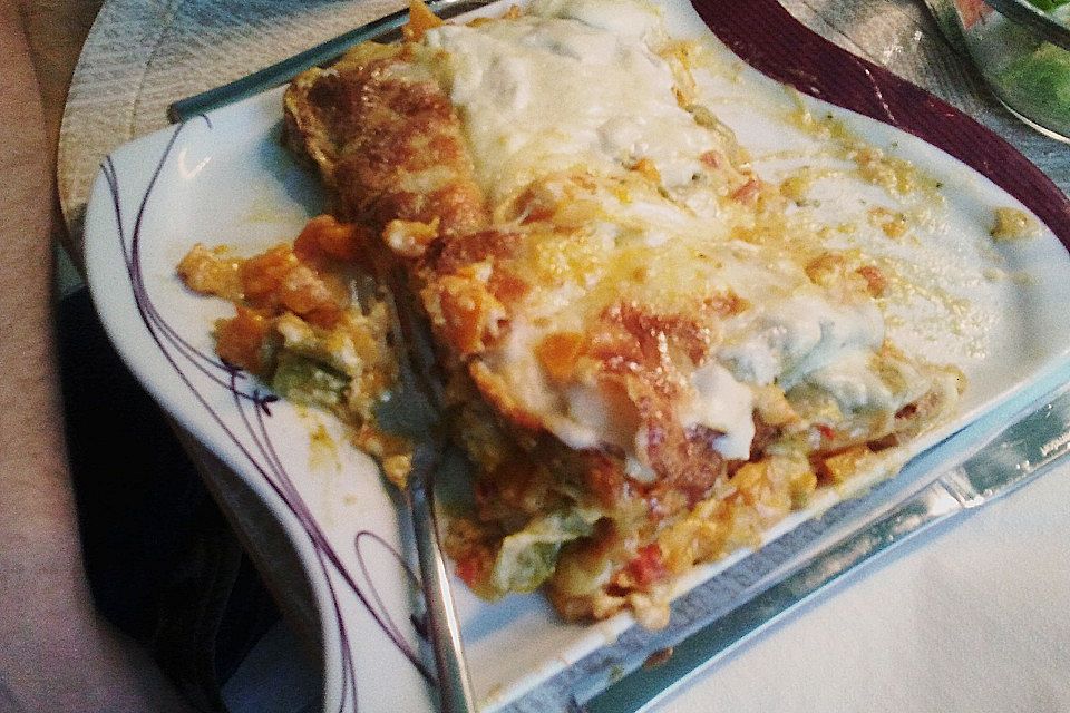 Kürbis - Lasagne