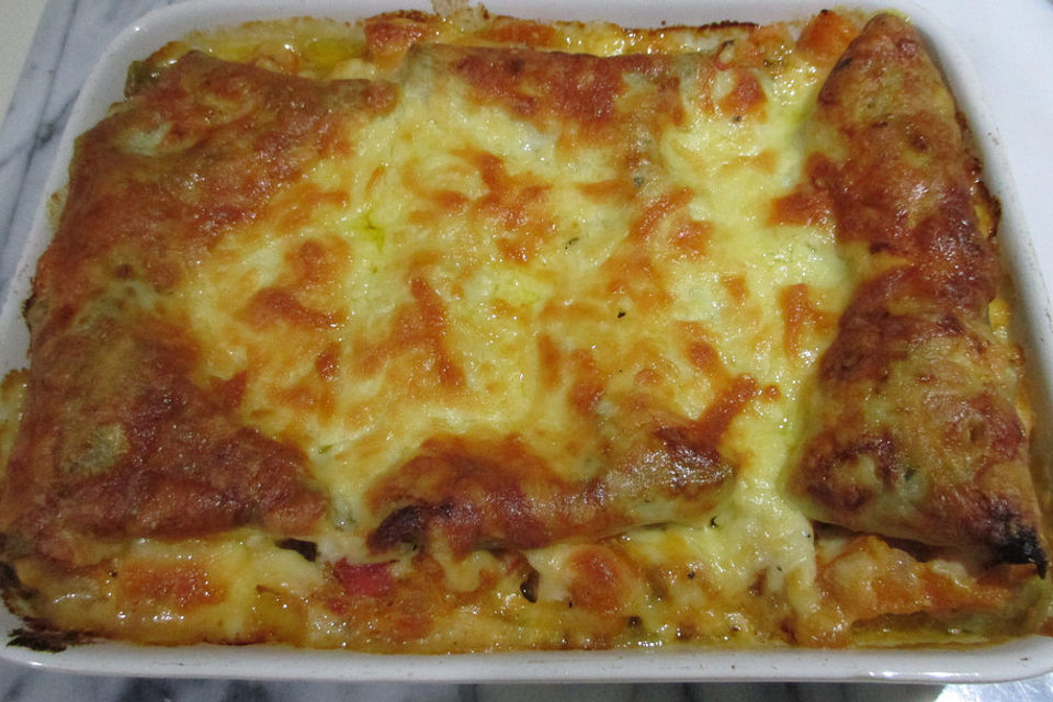 Kürbis - Lasagne