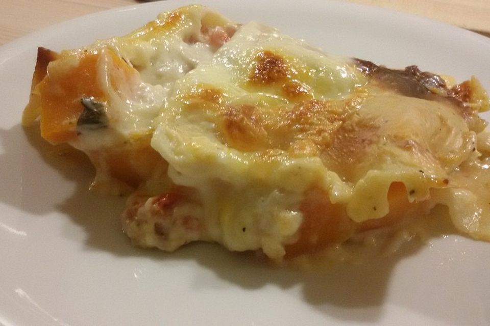 Kürbis - Lasagne