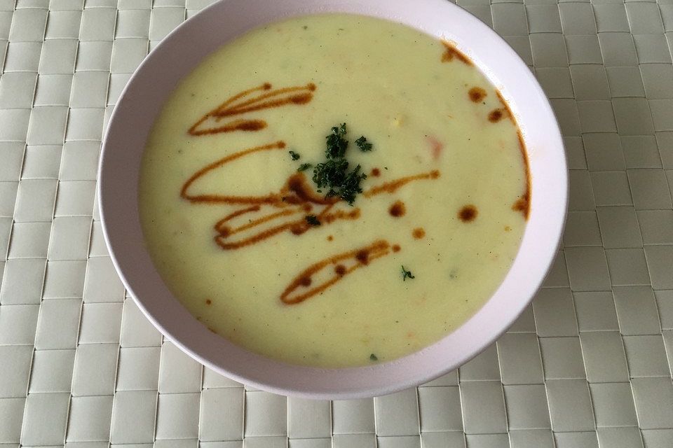 Kartoffel-Kokos-Suppe