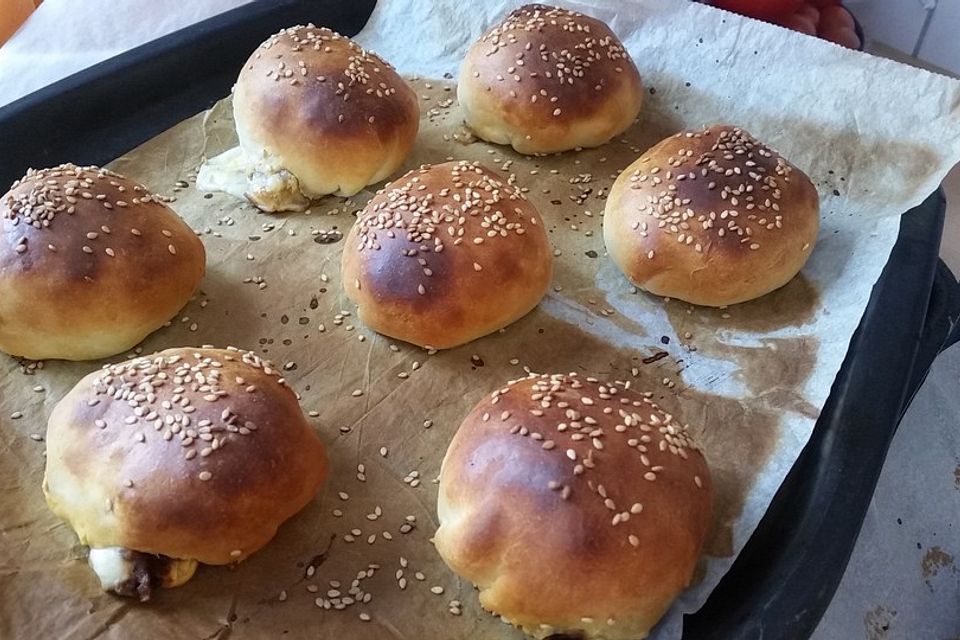 Vegane Cheeseburger Bites