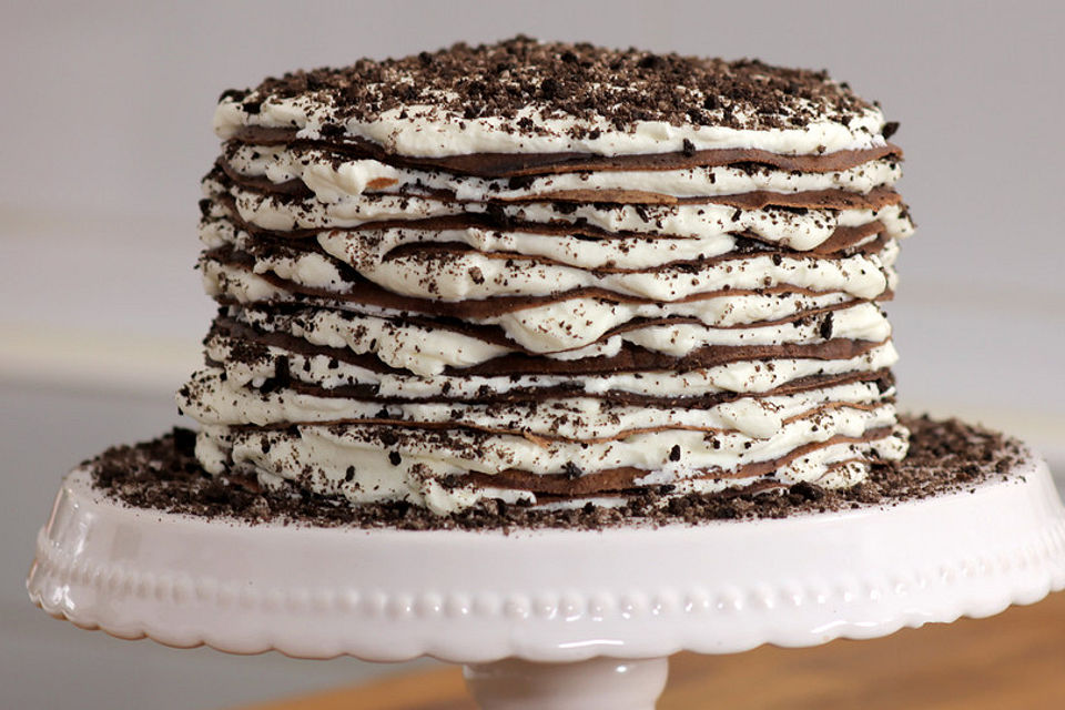 Oreo-Mille Crêpes-Torte