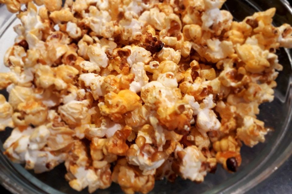 Karamell Popcorn