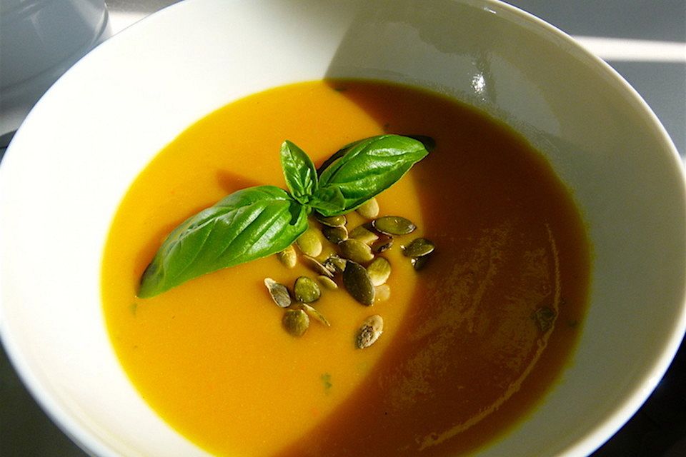 Kokos-Kürbis-Suppe