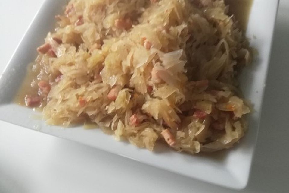 Leos Sauerkraut mit Bacon