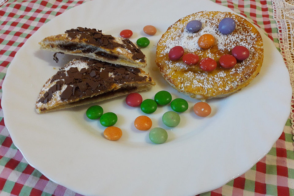 Arme Ritter mit Nutella